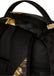 ZAINO SPRAYGROUND 8683 GOLD FLORAL REMIX DLXSV BACKPACK