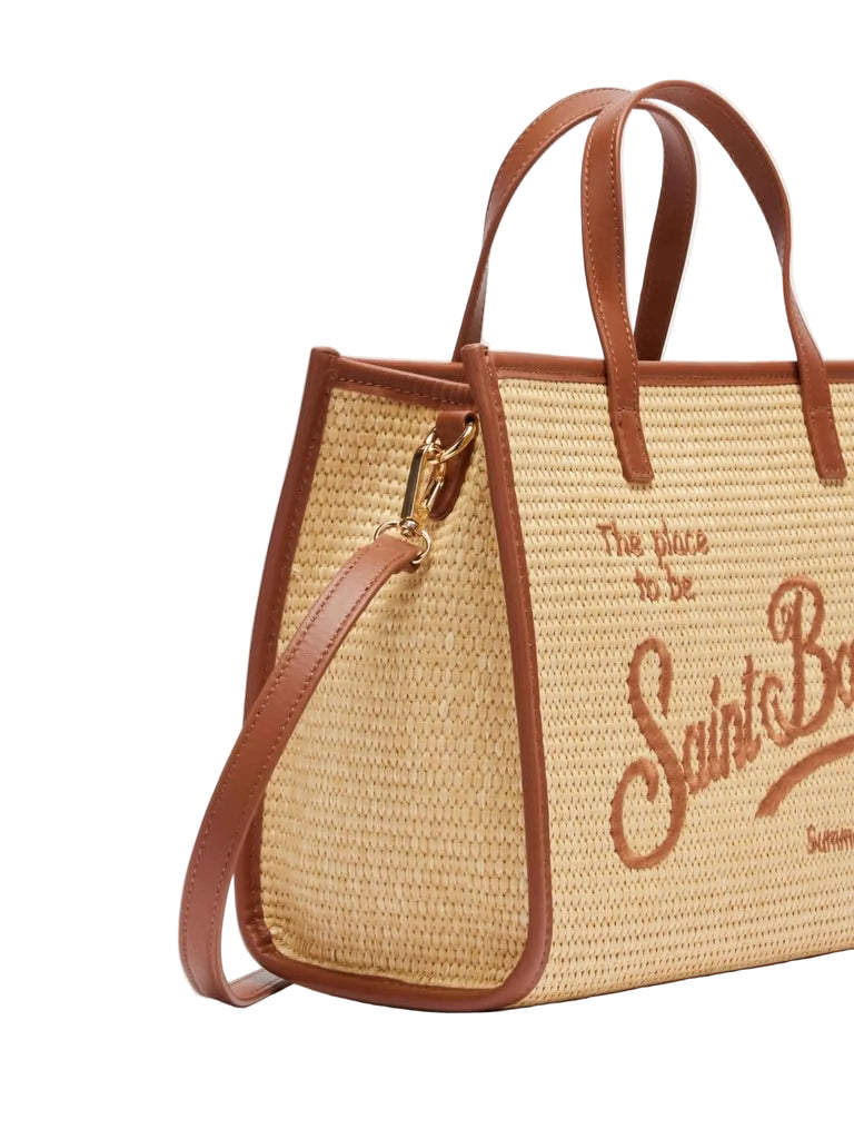 Borsa Saint Barth Vivian Mid Straw VVID001 00368L