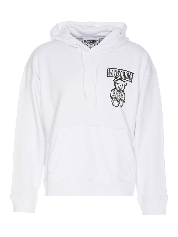 Felpe Moschino Orsetto Stilizzato A Mano ZRV1725