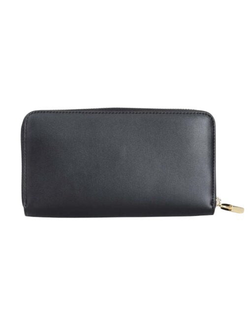 Portafoglio Armani Exchange XW000359 Zip Around Nero con lucchetto