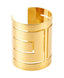 Bracciale Elisabetta Franchi BC60A63E2 cuff con traforature