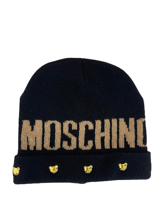 Cappello Moschino Art65384 M2962 orsetto borchie