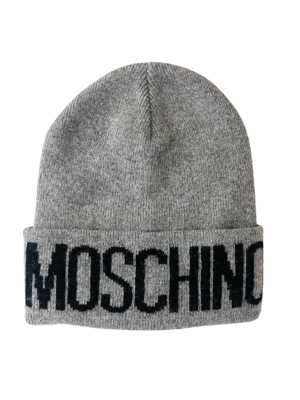 Cappello Moschino Art60091 Uomo cuffia con risvolto e logo