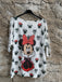 T-shirt in filo grafica fantasia