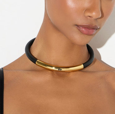 Collana Elisabetta Franchi CO76S66E2 con placca gioiello