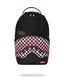 ZAINO SPRAYGROUND ART7635 SHARK CENTRAL BREAKUP CHECK SORBET GREY BACKPACK
