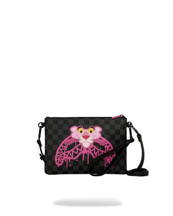 POCHETTE SPRAYGROUND 8959 PINK PANTHER DRIPPY DIAMONDS CROSSBODY POUCHETTE