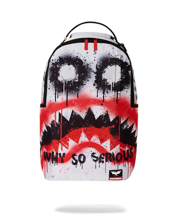 ZAINO SPRAYGROUND ART7120 THE JOKER MAKEUP SHARK MOUTH DLXR BACKPACK