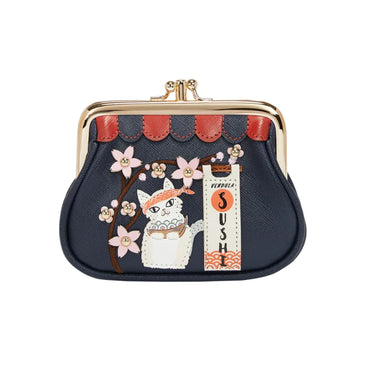 Portamonete Vendula Sushi F32523391 Blue Clipper Coin Purse Edizione Limitata