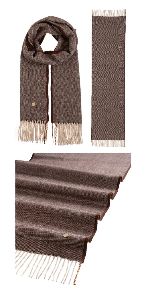 Sciarpa Alessia & Massimo con frange Art2674