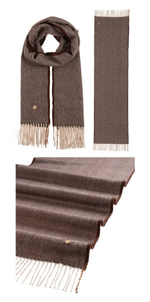 Sciarpa Alessia & Massimo con frange Art2674