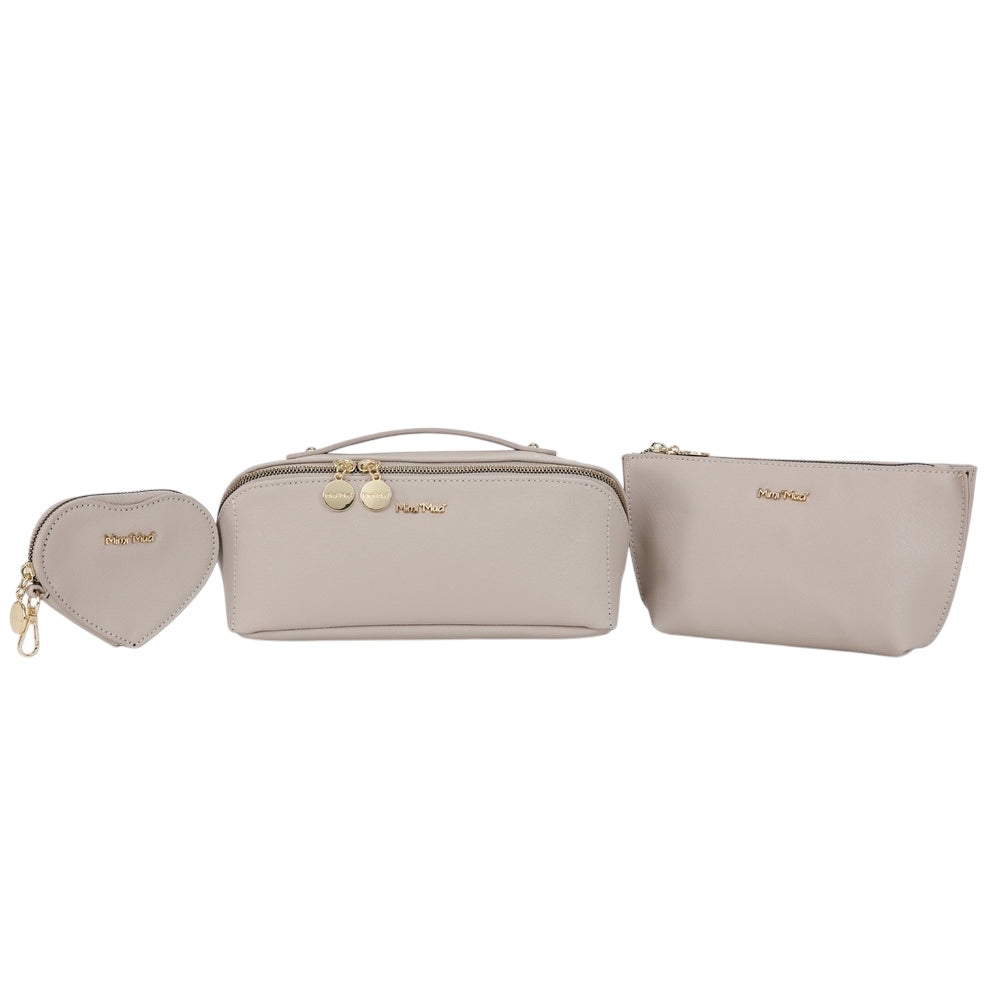 BEAUTY CASE MIMI MUA MB-J201275 SET DA 3 TINTA UNITA