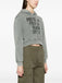 Felpa Moschino Cropped Protect Me From The Fascion System DA1709