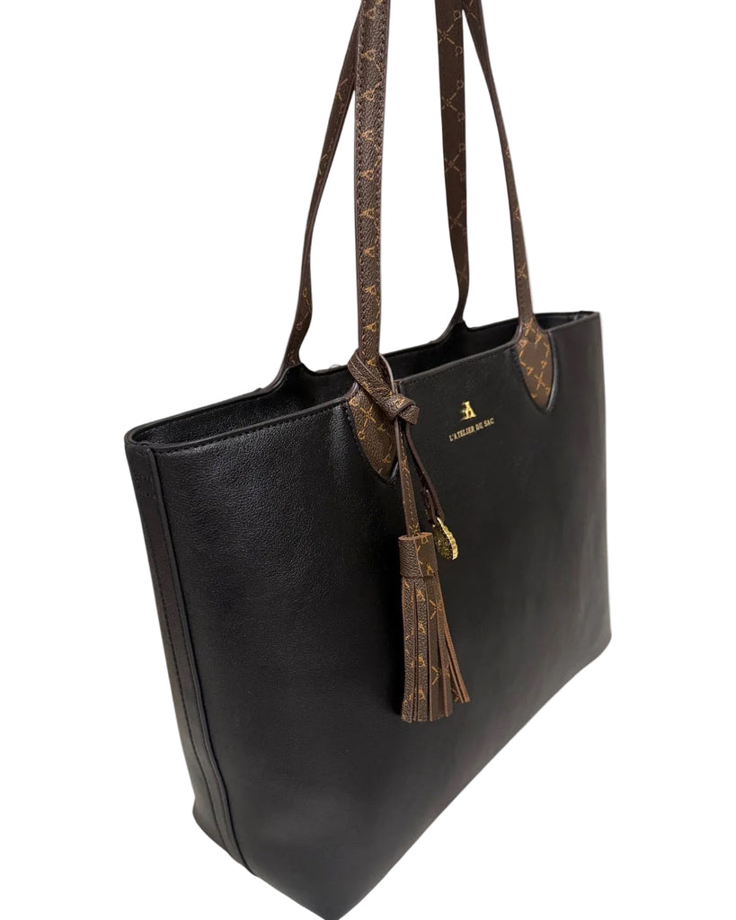 Borse L’ Atelier du Sac Jeanette My Milady con manici logati e nappina