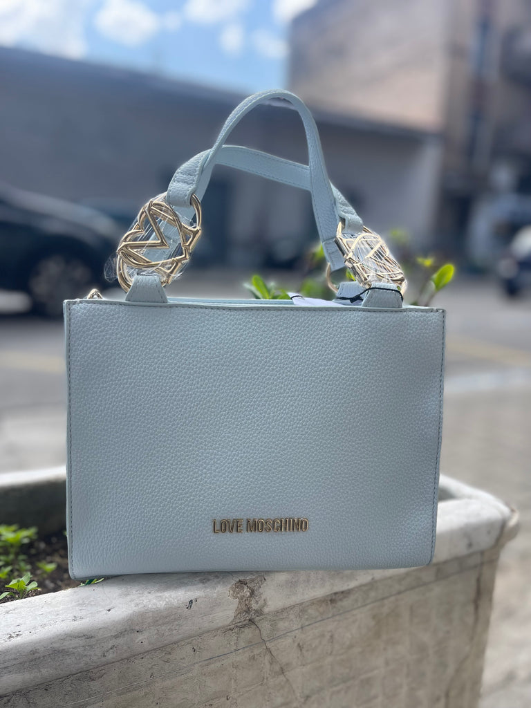 Borsa Love Moschino JC4006 Tote a mano con logo ovale