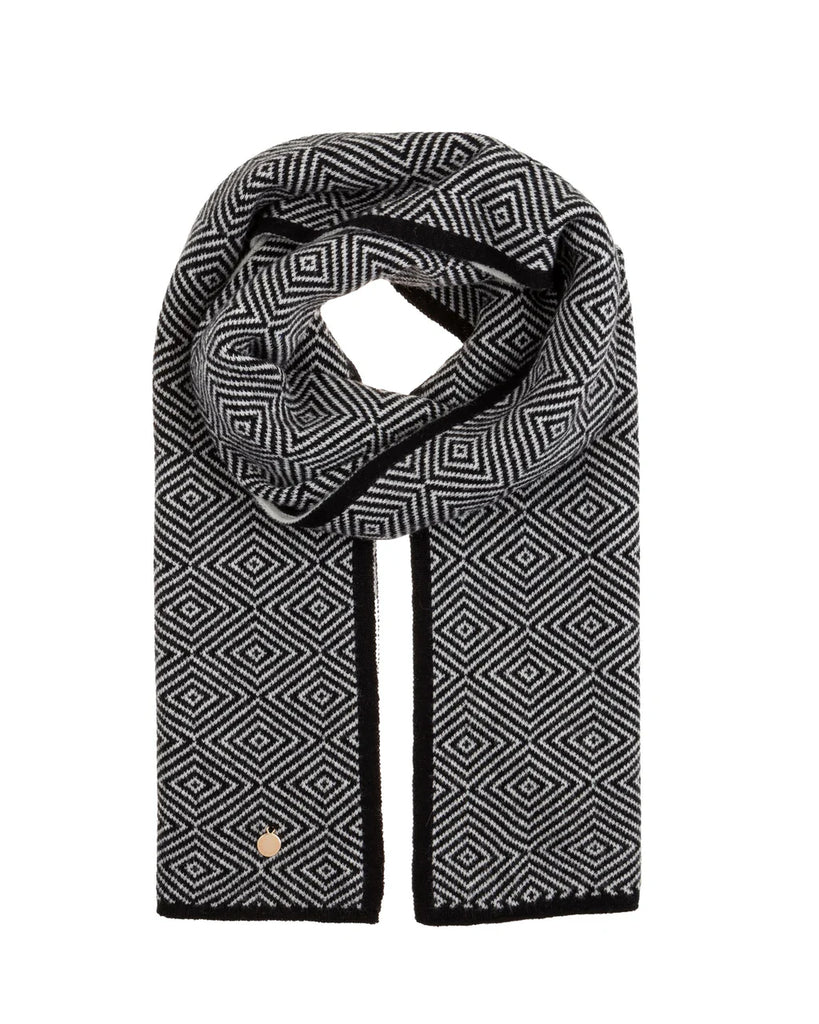 Sciarpa Alessia & Massimo SP9098 in lanetta fantasia quadri