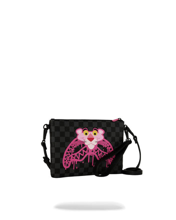 POCHETTE SPRAYGROUND 8959 PINK PANTHER DRIPPY DIAMONDS CROSSBODY POUCHETTE