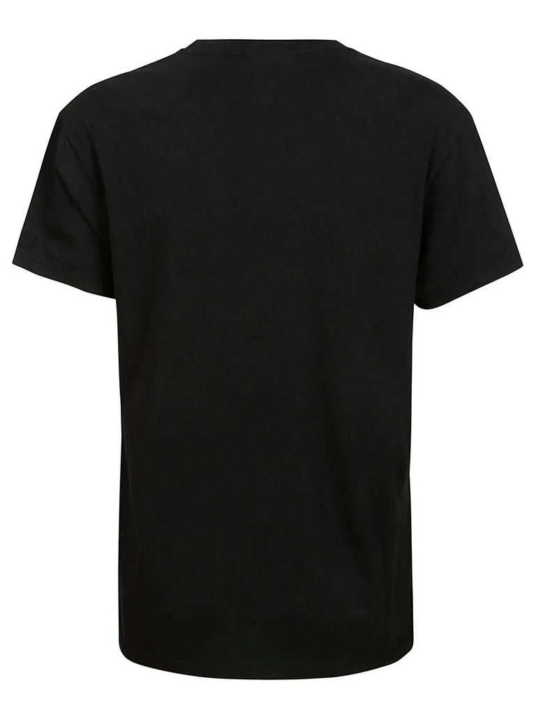 T-shirt Emilie in cotone con ricamo Agenzia viaggi mentali