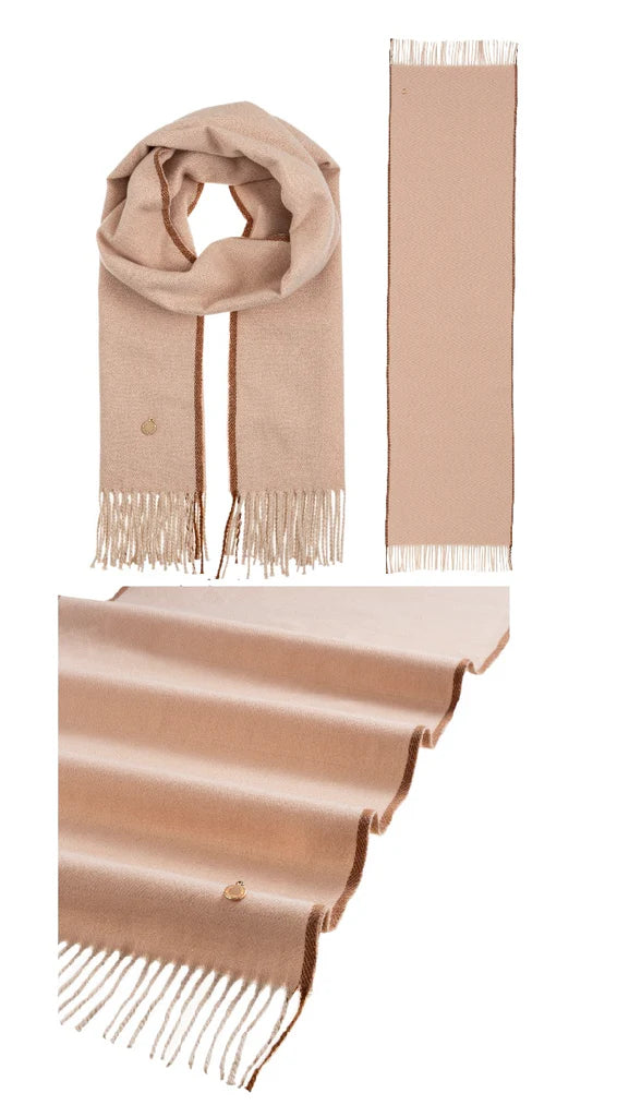 Sciarpa Alessia & Massimo con frange Art2674