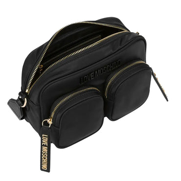 Borsa Love Moschino JC4381 Tracolla in Nylon Nera