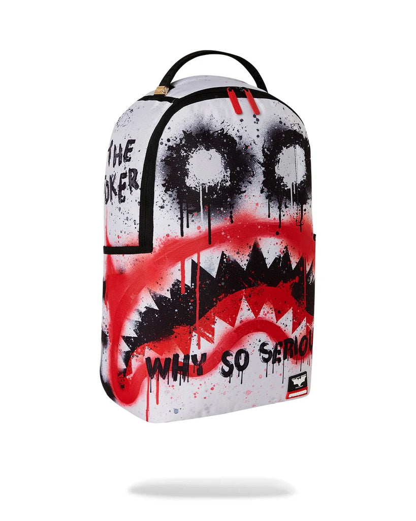 ZAINO SPRAYGROUND ART7120 THE JOKER MAKEUP SHARK MOUTH DLXR BACKPACK