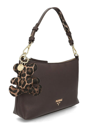 Borsa Pash Bag a spalla con tracolla con orsetto teddy Animalier