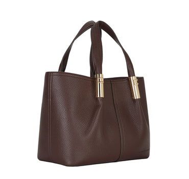 Borsa Elisabetta Franchi BS42A56E2 Tote media con dettagli logo