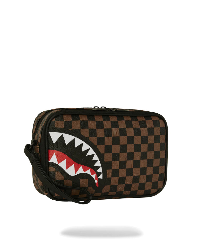 POCHETTE SPRAYGROUND 8238 CHECK 2 EMBOSS TOILETRY BAG