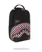 ZAINO SPRAYGROUND ART7635 SHARK CENTRAL BREAKUP CHECK SORBET GREY BACKPACK