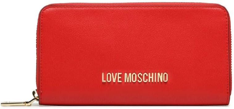 Portafoglio Love Moschino JC5700 Lettering in metallo