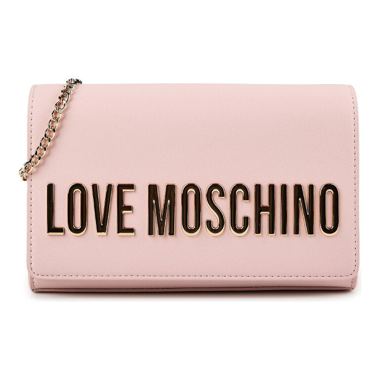 Borsa Love Moschino JC4103 PU GRS Pochette Lettering Stampatello