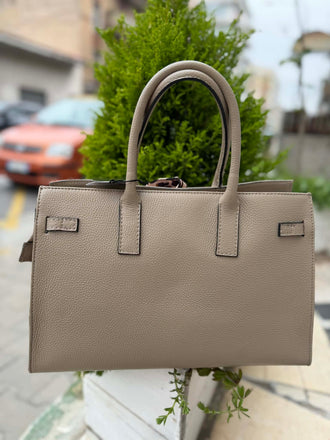 Borsa Luxyra Handbag in pelle con charm