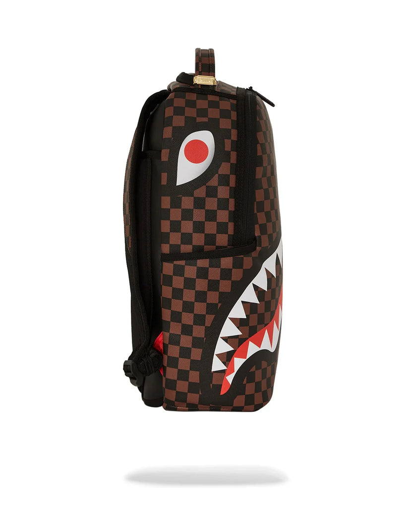 ZAINO SPRAYGROUND ART6286 SPLIT SIP PINK CHECK DLXSV BACKPACK