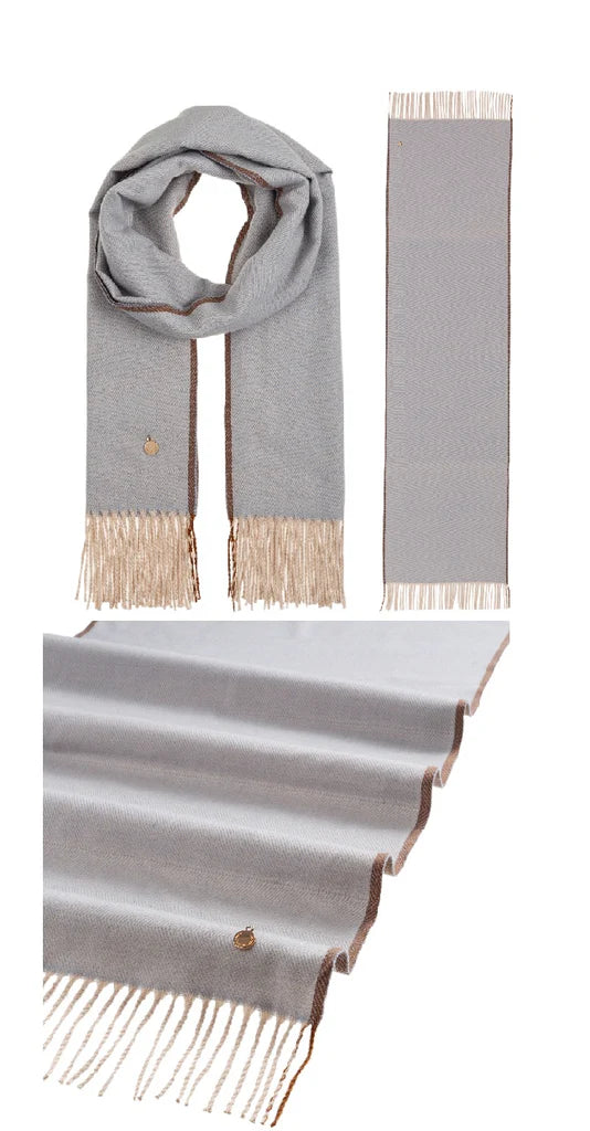 Sciarpa Alessia & Massimo con frange Art2674