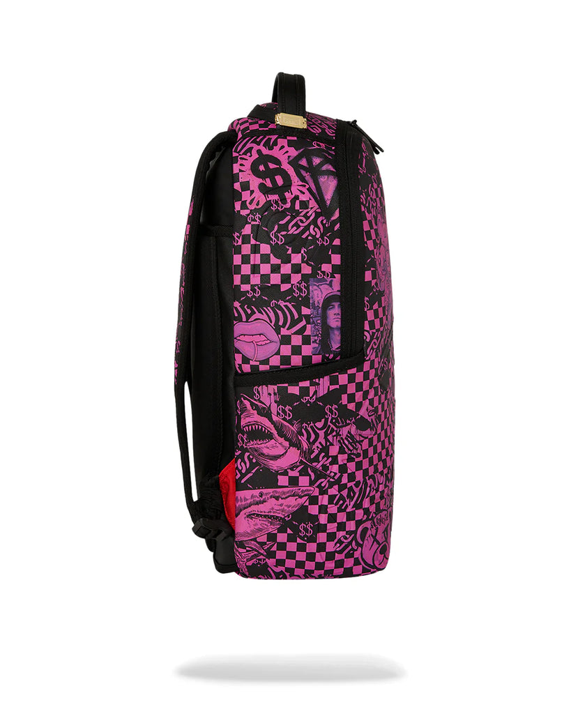 ZAINO SPRAYGROUND 8169 ORGANZA SHARK BACKPACK