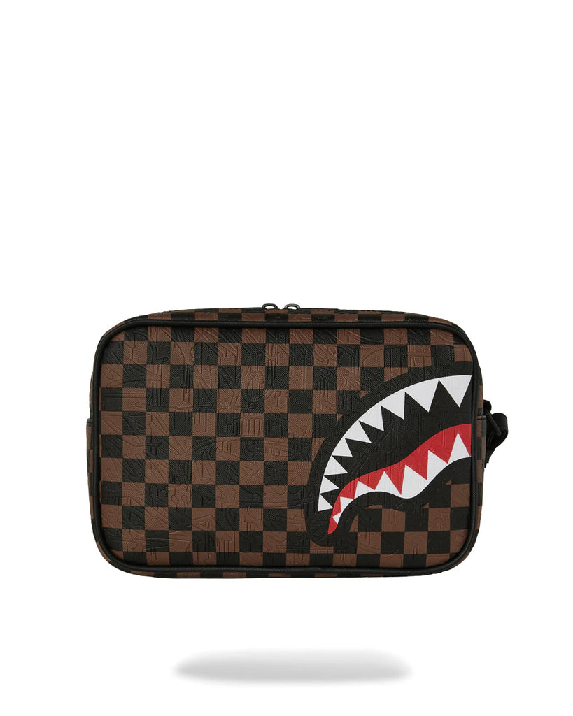POCHETTE SPRAYGROUND 8238 CHECK 2 EMBOSS TOILETRY BAG
