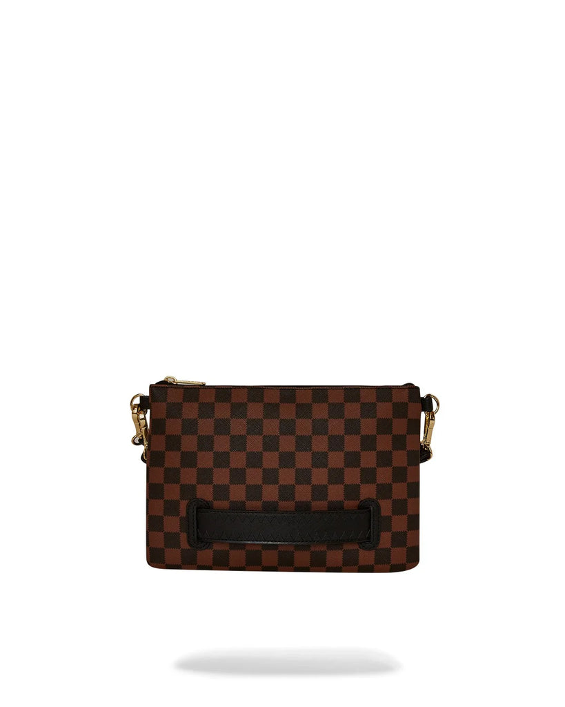 POCHETTE SPRAYGROUND ART7841 SAWTOOTH SHARKS IN PARIS CROSSOVER CLUTCH