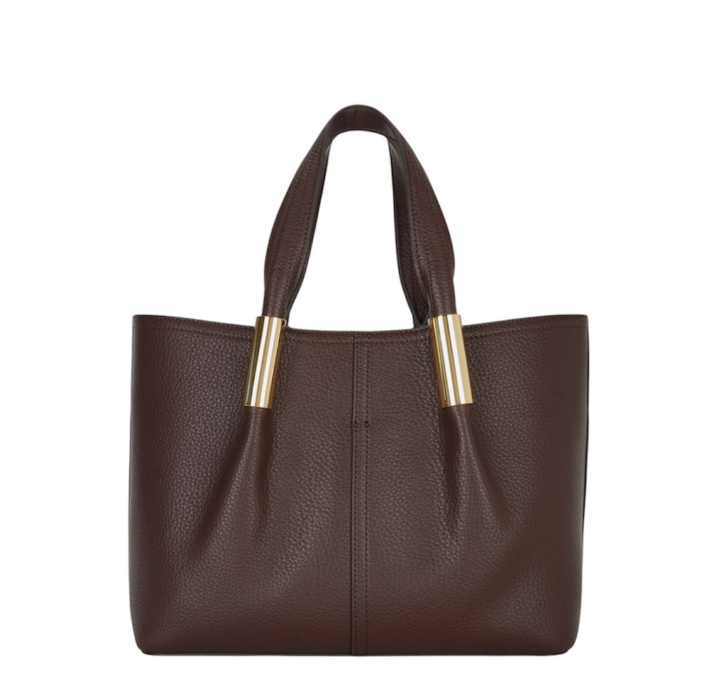 Borsa Elisabetta Franchi BS42A56E2 Tote media con dettagli logo
