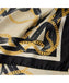 Foulard Elisabetta Franchi FO16L61E2 maxi quadrato con fantasia catene