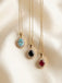 Collana Cherie bijoux Kate con corona e cristallo