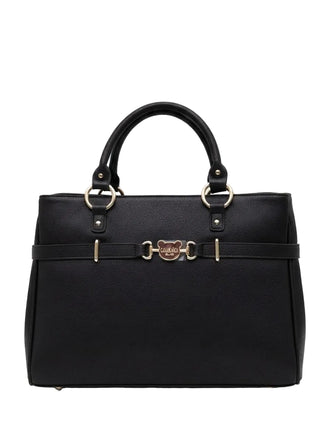 Borse Pashbag tote Big Carmel Golden in ecopelle liscia