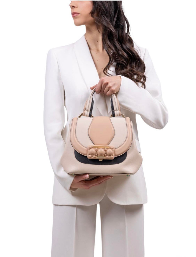 Borsa Cromia Ladies Bag Divina Art1405682 a mano beige e cipria