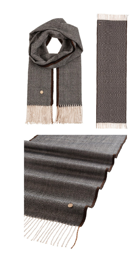 Sciarpa Alessia & Massimo con frange Art2674