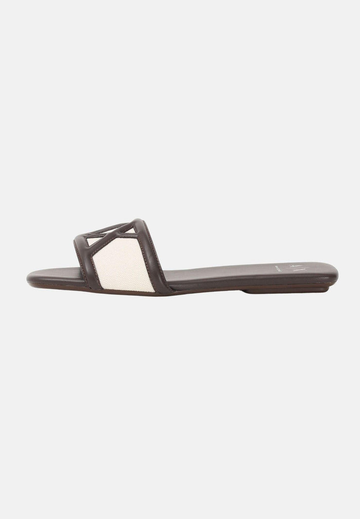Armani Exchange Ciabatte marroni Xw002568 Dusk