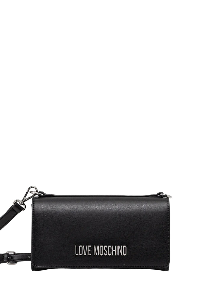 Borsa Love Moschino JC4170 tracolla lettering silver