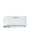 Portafogli Michael Kors Jet Set Travel Continental Leather Optic White 34F9GM9E9L