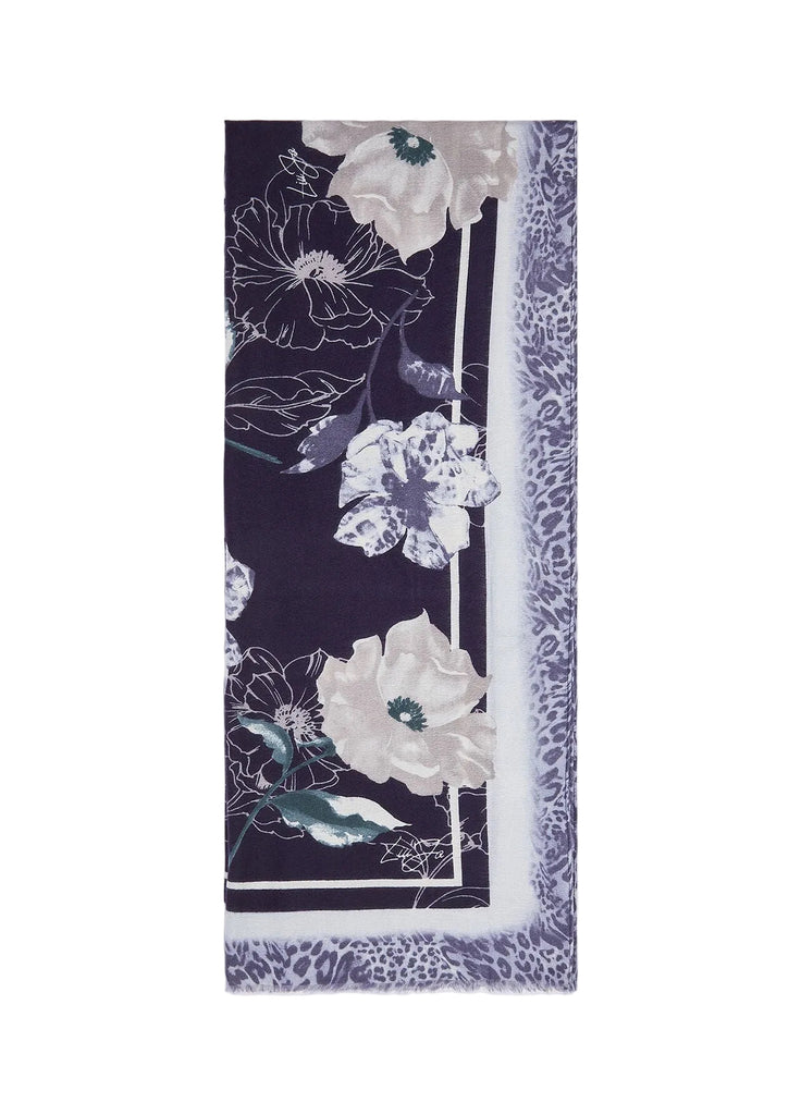 Foulard Liu-Jo 2F6065  flower e maculato