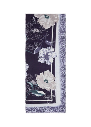 Foulard Liu-Jo 2F6065  flower e maculato