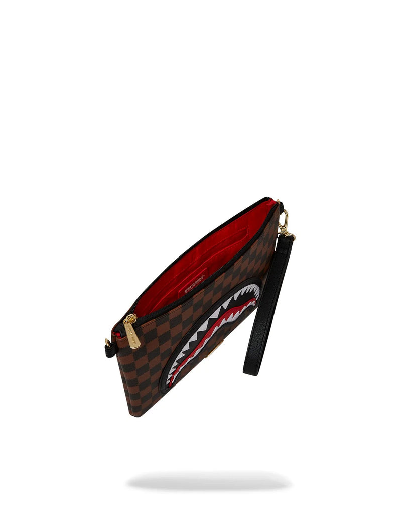 POCHETTE SPRAYGROUND ART7841 SAWTOOTH SHARKS IN PARIS CROSSOVER CLUTCH