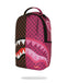 ZAINO SPRAYGROUND ART6286 SPLIT SIP PINK CHECK DLXSV BACKPACK